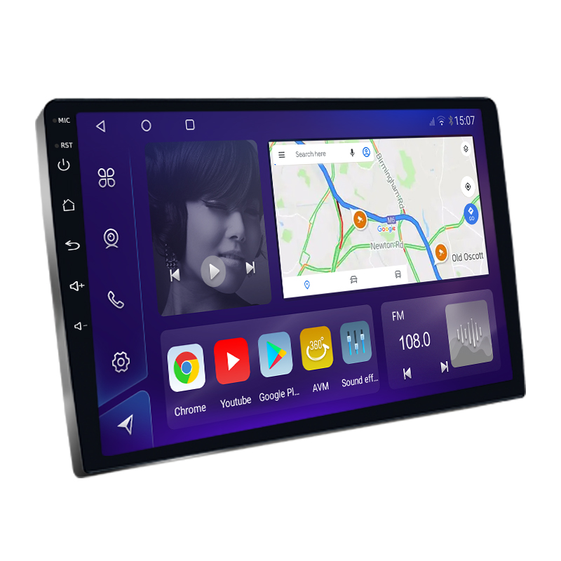 SDM450 8Core QLED 9inch/10inch Carplay Android Auto GPS Navi Bluetooth FM DSP Radio 4G WIFI Touchscreen