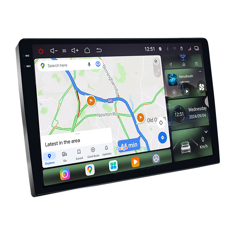 RK3576 8Core 2K 9inch/10inch Carplay Android Auto GPS Navi Bluetooth FM DSP Radio 4G WIFI Touchscreen