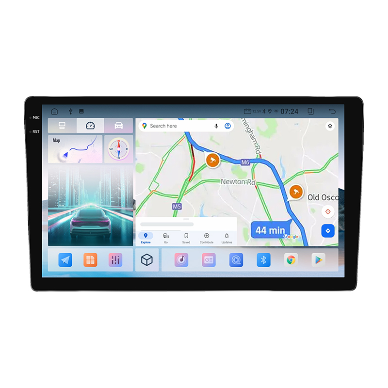 VT-TS18A 8Core 2K 9inch/10inch Carplay Android Auto GPS Navi Bluetooth FM DSP Radio 4G WIFI Touchscreen - Image 3