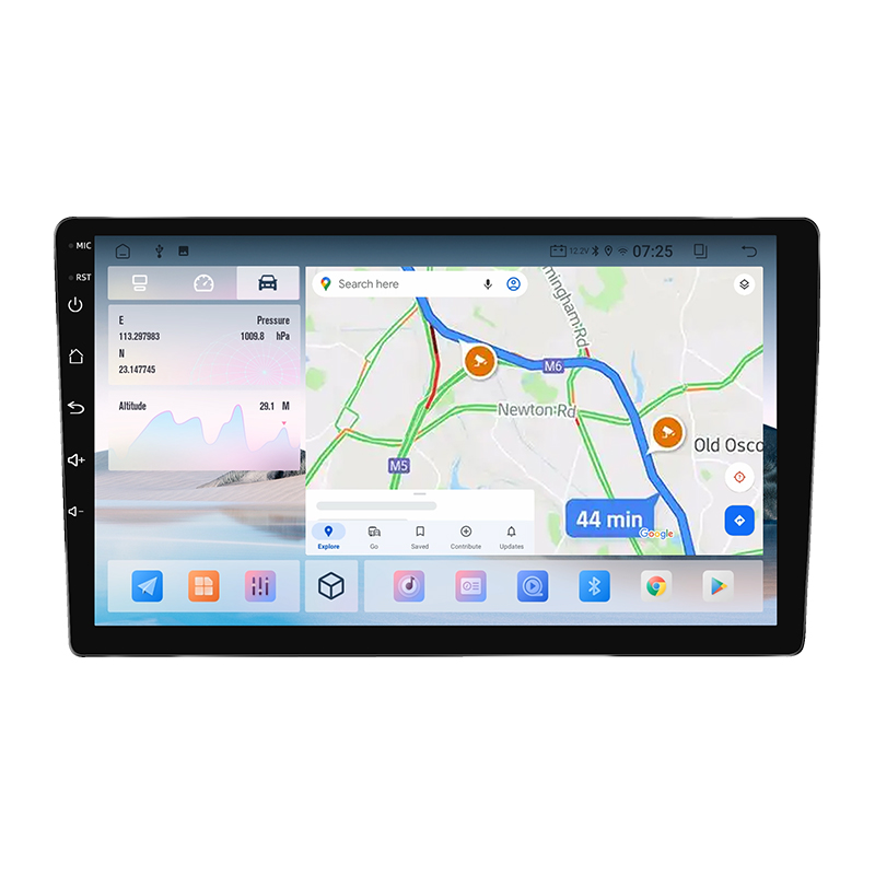 VT-T6 4Core QLED 9inch/10inch Carplay Android Auto GPS Navi Bluetooth FM ASP Radio WIFI Touchscreen - Image 3