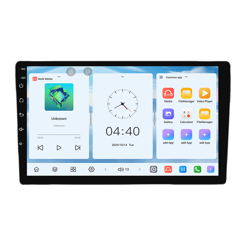 VT-7865 8Core QLED 9inch/10inch Carplay Android Auto GPS Navi Bluetooth FM DSP Radio 4G WIFI Touchscreen - Image 3