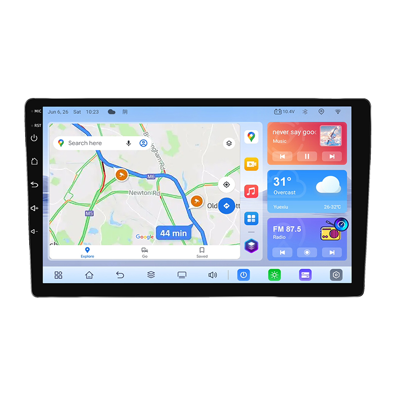 VT-TS20 8Core QLED 9inch/10inch Carplay Android Auto GPS Navi Bluetooth FM DSP Radio 4G WIFI Touchscreen - Image 3