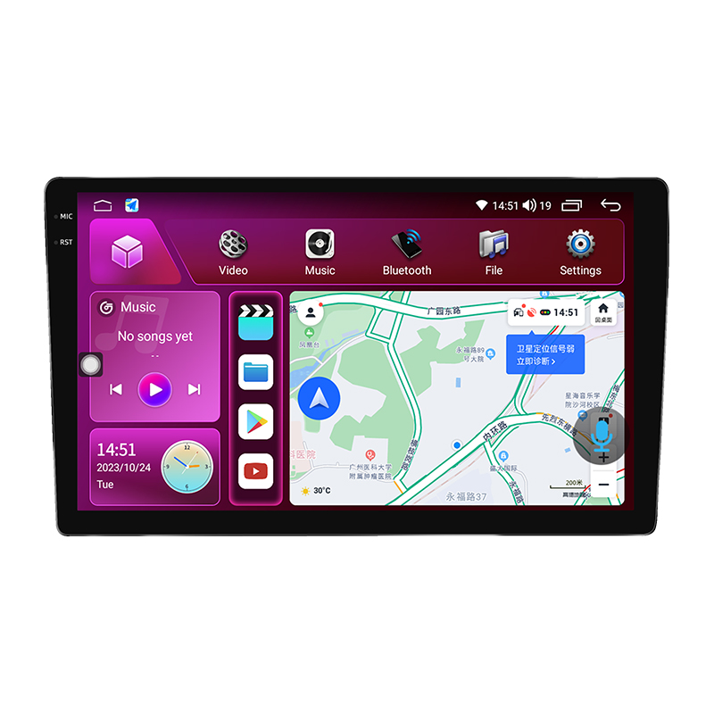 UIS8581A 8Core 2K 9inch/10inch Carplay Android Auto GPS Navi Bluetooth FM DSP Radio 4G WIFI Touchscreen - Image 2