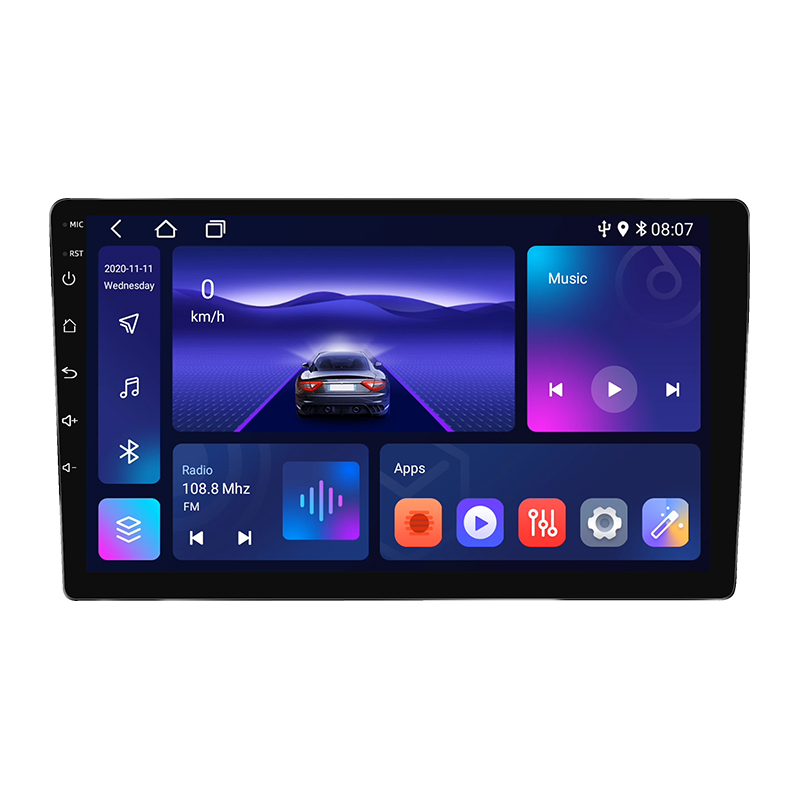 MTK6580 4Core QLED 9inch/10inch Android Auto GPS Navi Bluetooth FM ASP Radio WIFI Touchscreen - Image 2
