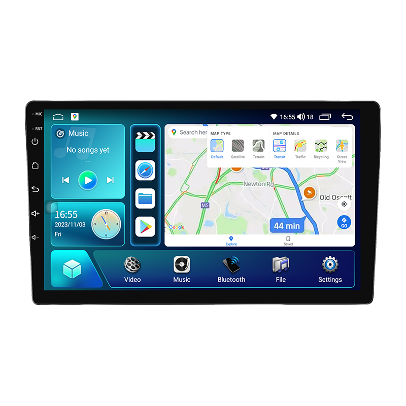UIS7862S 8Core QLED 9inch/10inch Carplay Android Auto GPS Navi Bluetooth FM DSP Radio 4G WIFI Touchscreen - Image 2