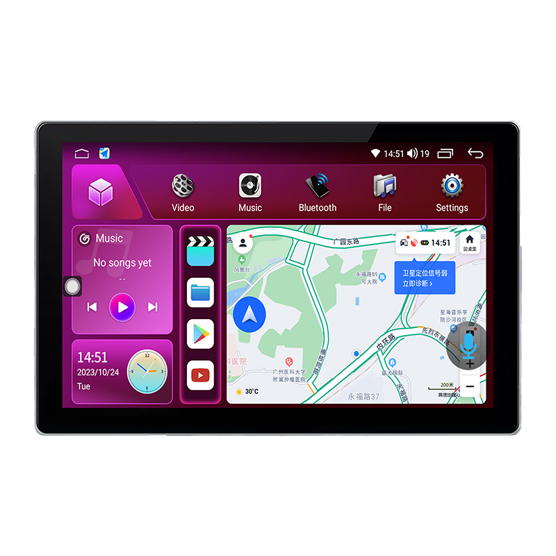 UIS8581A 8Core 2K 11.5inch/13.1inch Carplay Android Auto GPS Navi Bluetooth FM DSP Radio 4G WIFI Touchscreen - Image 4
