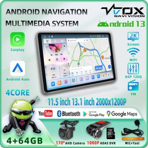 DW-T133 4Core 2K 11.5inch/13.1inch Carplay Android Auto GPS Navi Bluetooth FM ASP Radio WIFI Touchscreen